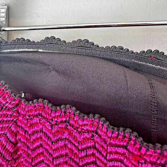 WOW Couture World of Women Fit & Flare Strapless Hot Pink Dress Womens Small - Picture 3 of 7